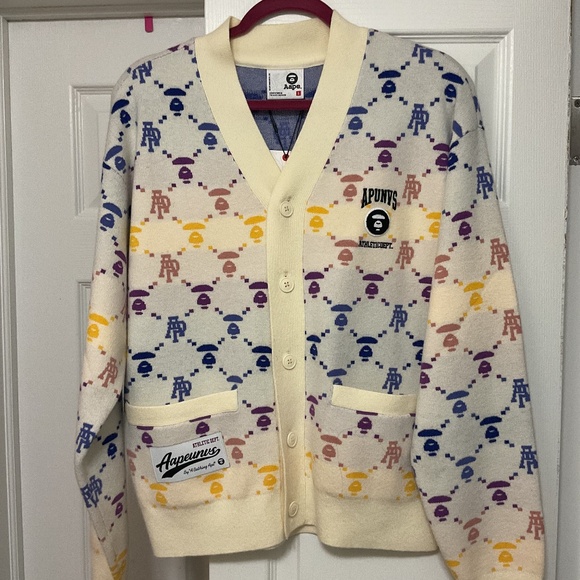 Bape cardigan